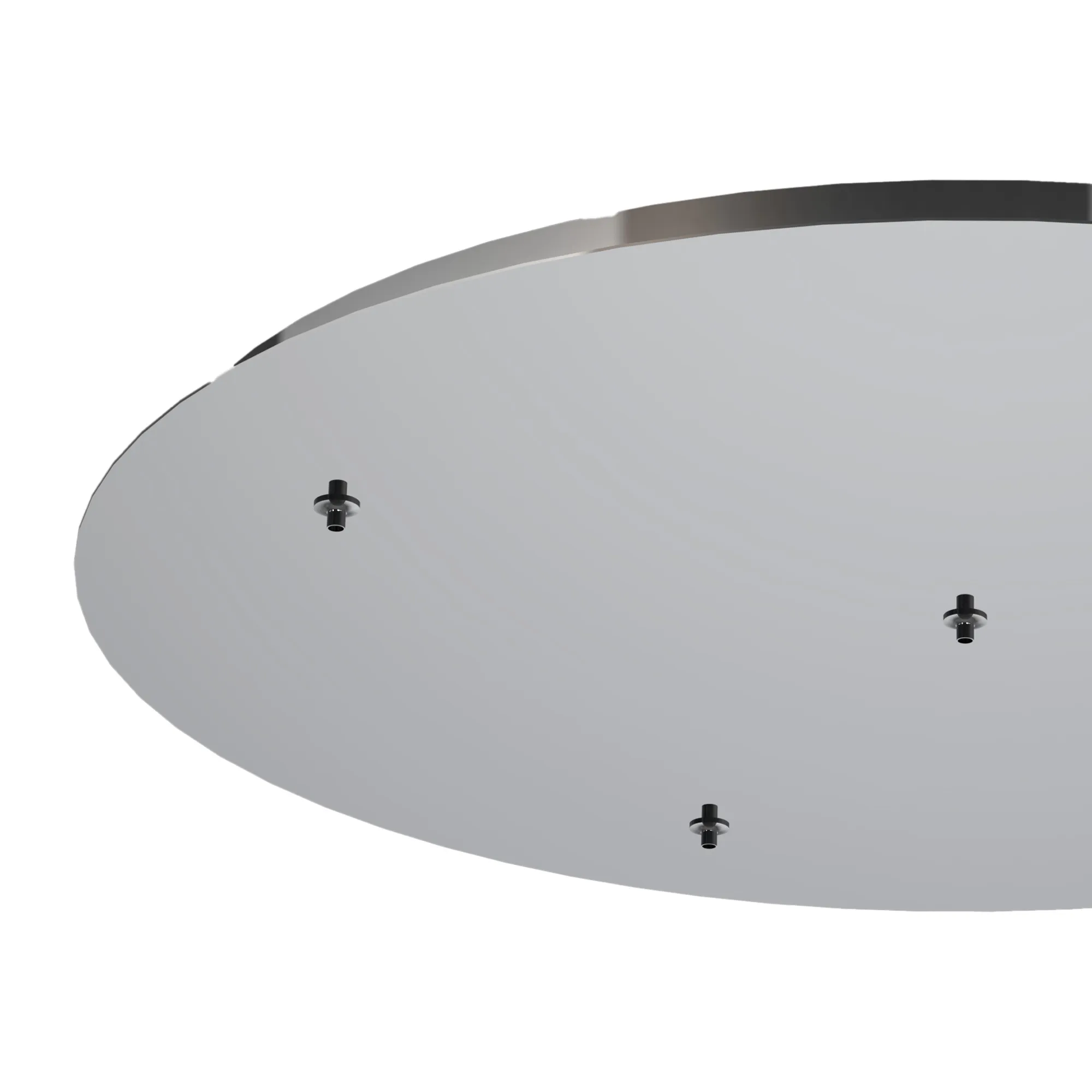 Elsa 5 Hole 600mm Round Canopy Kit Chrome M8272  Mantra Elsa Bespoke